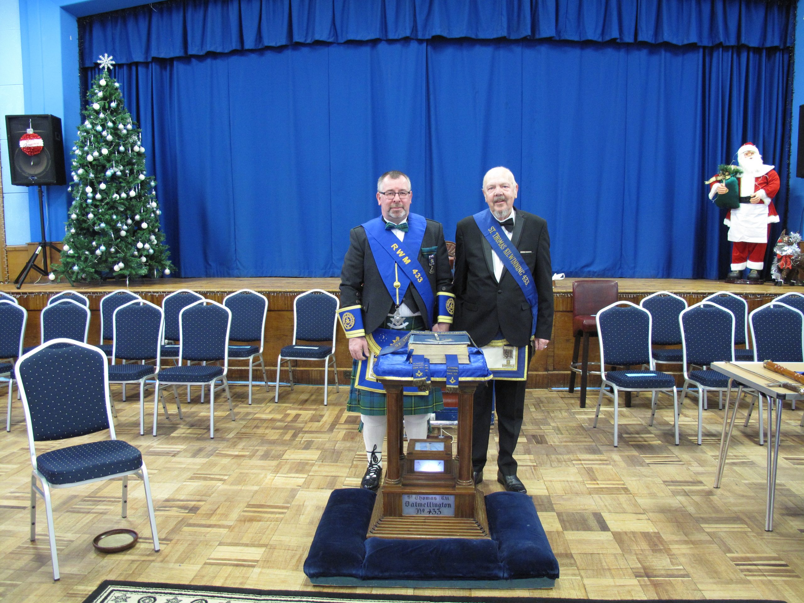 Installation of Brother Alexander Johnstone (2nd December 2023)