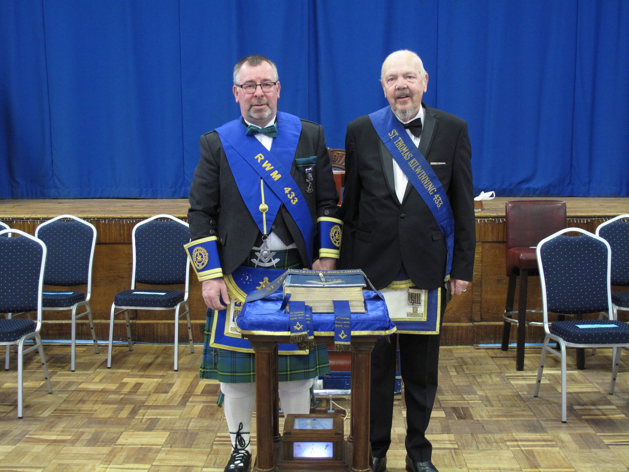 Installation of Brother Alexander Johnstone (2nd December 2023)