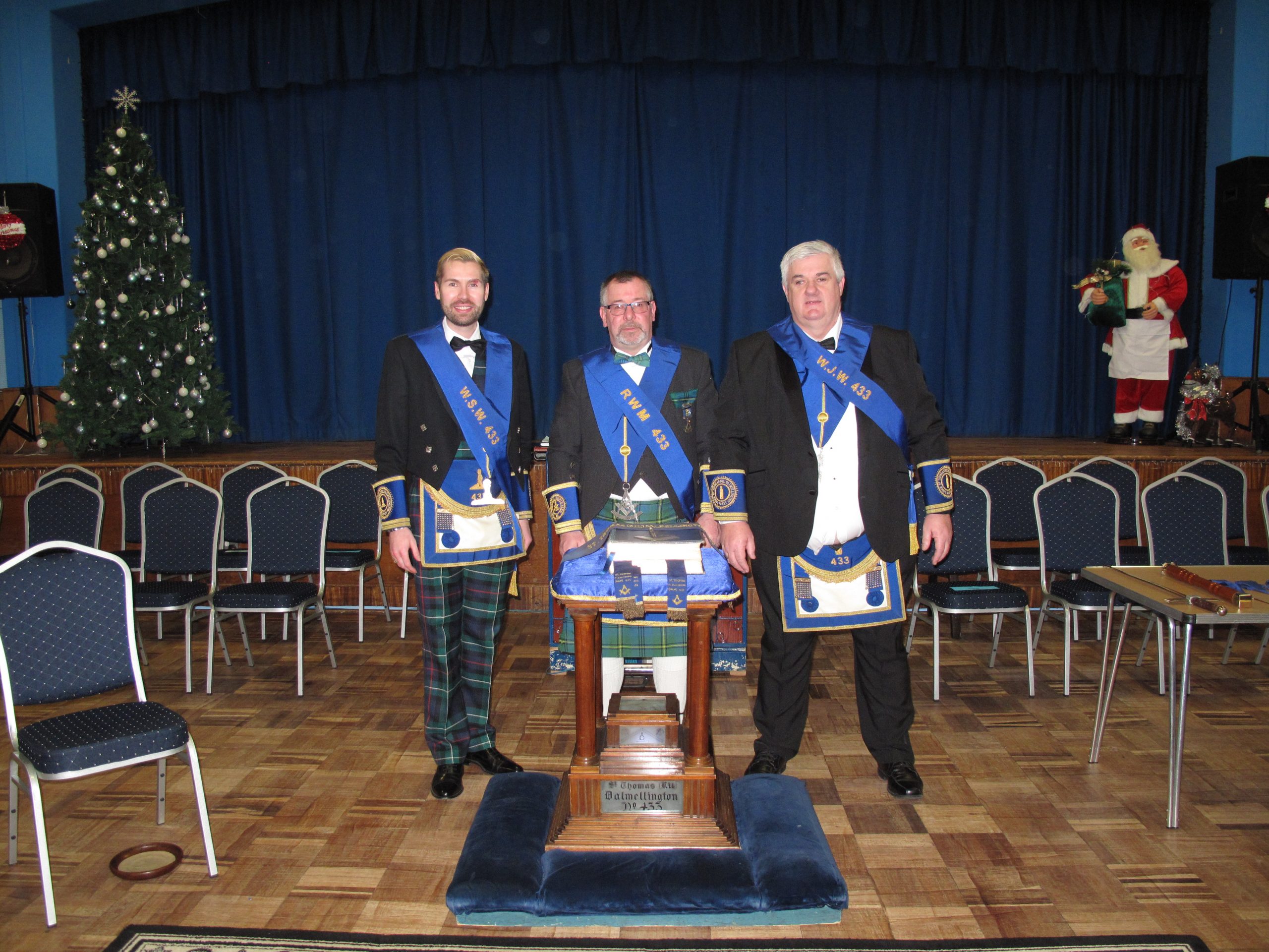 Installation of Brother Alexander Johnstone (2nd December 2023)