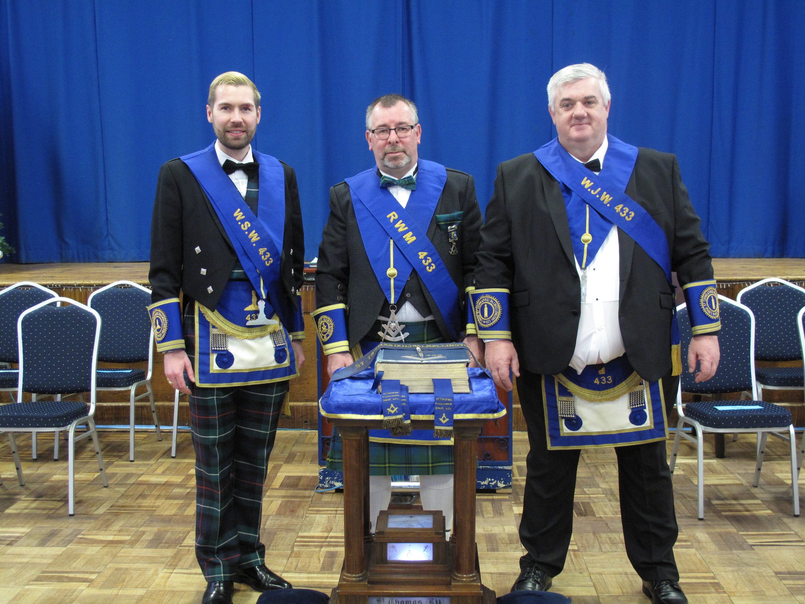 Installation of Brother Alexander Johnstone (2nd December 2023)