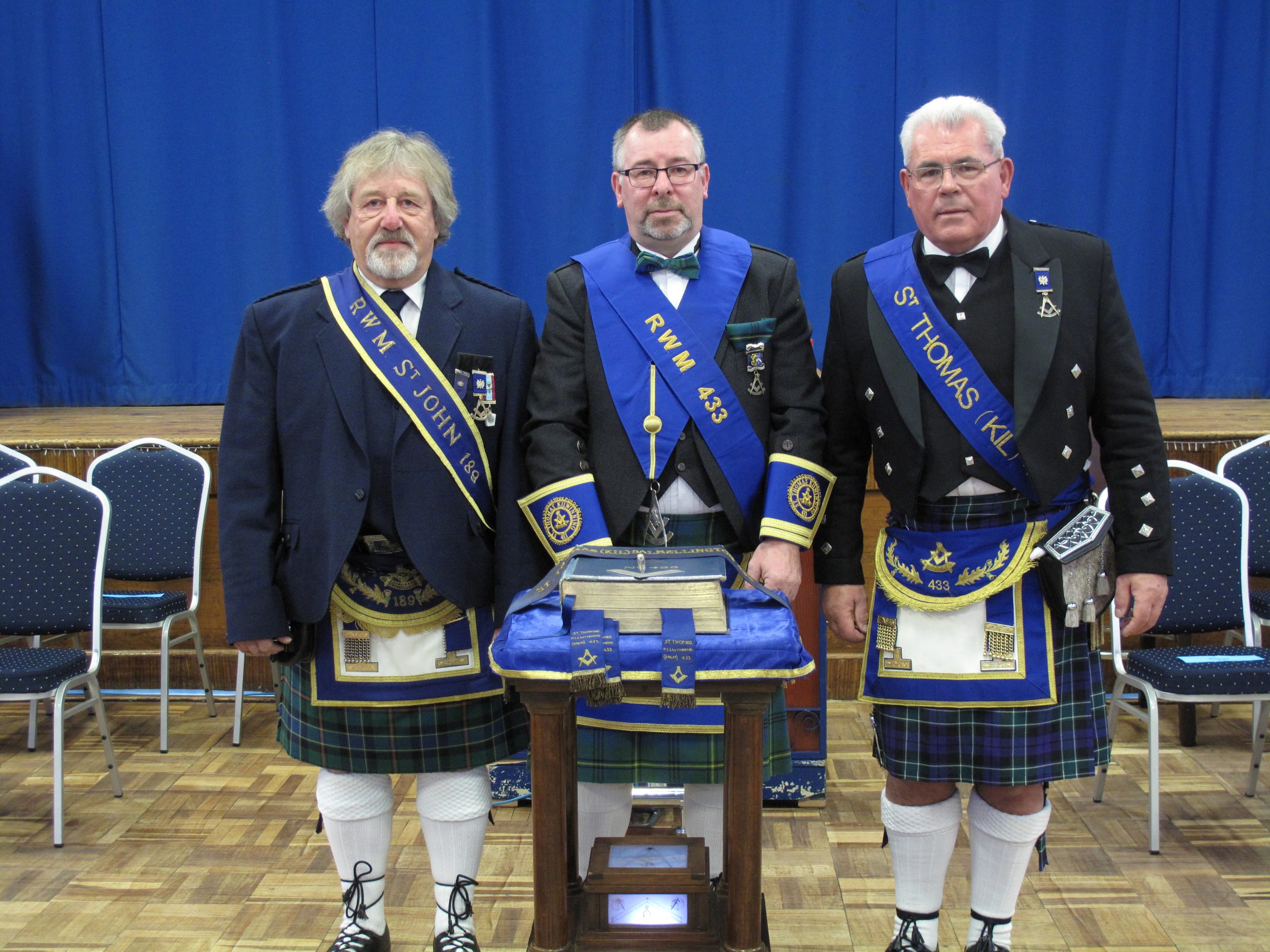 Installation of Brother Alexander Johnstone (2nd December 2023)