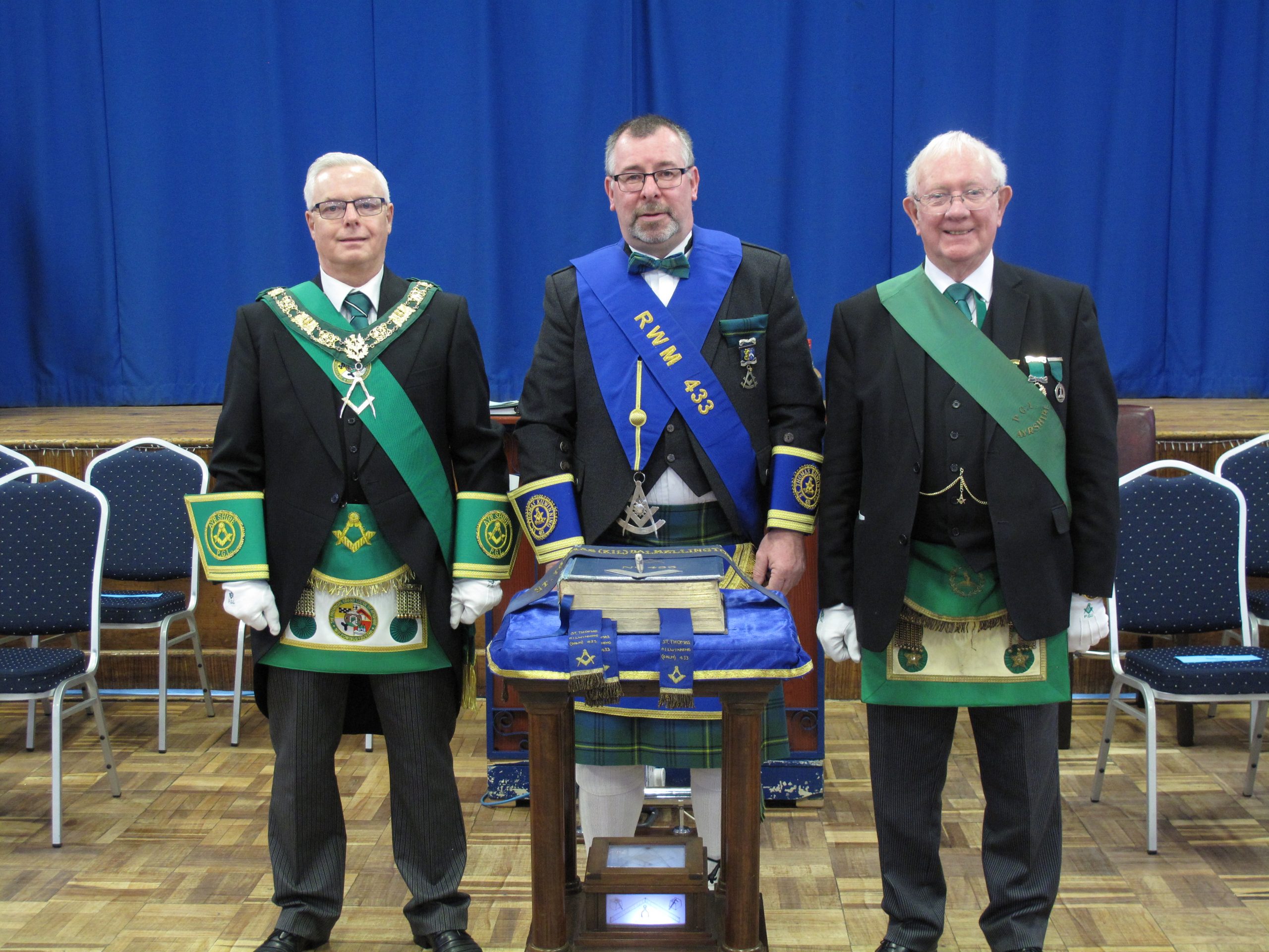 Installation of Brother Alexander Johnstone (2nd December 2023)